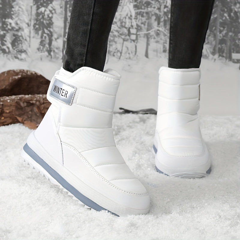 Bottes femme hiver mi-mollet – Chaudes, confortables & légères