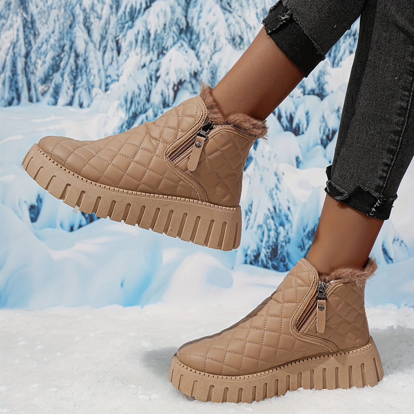 Bottes de neige femme – Chaudes, antidérapantes & confort hiver
