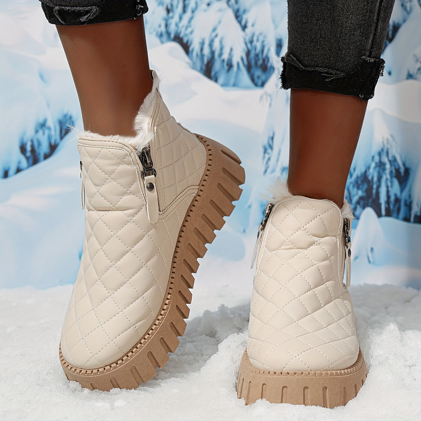 Bottes de neige femme – Chaudes, antidérapantes & confort hiver