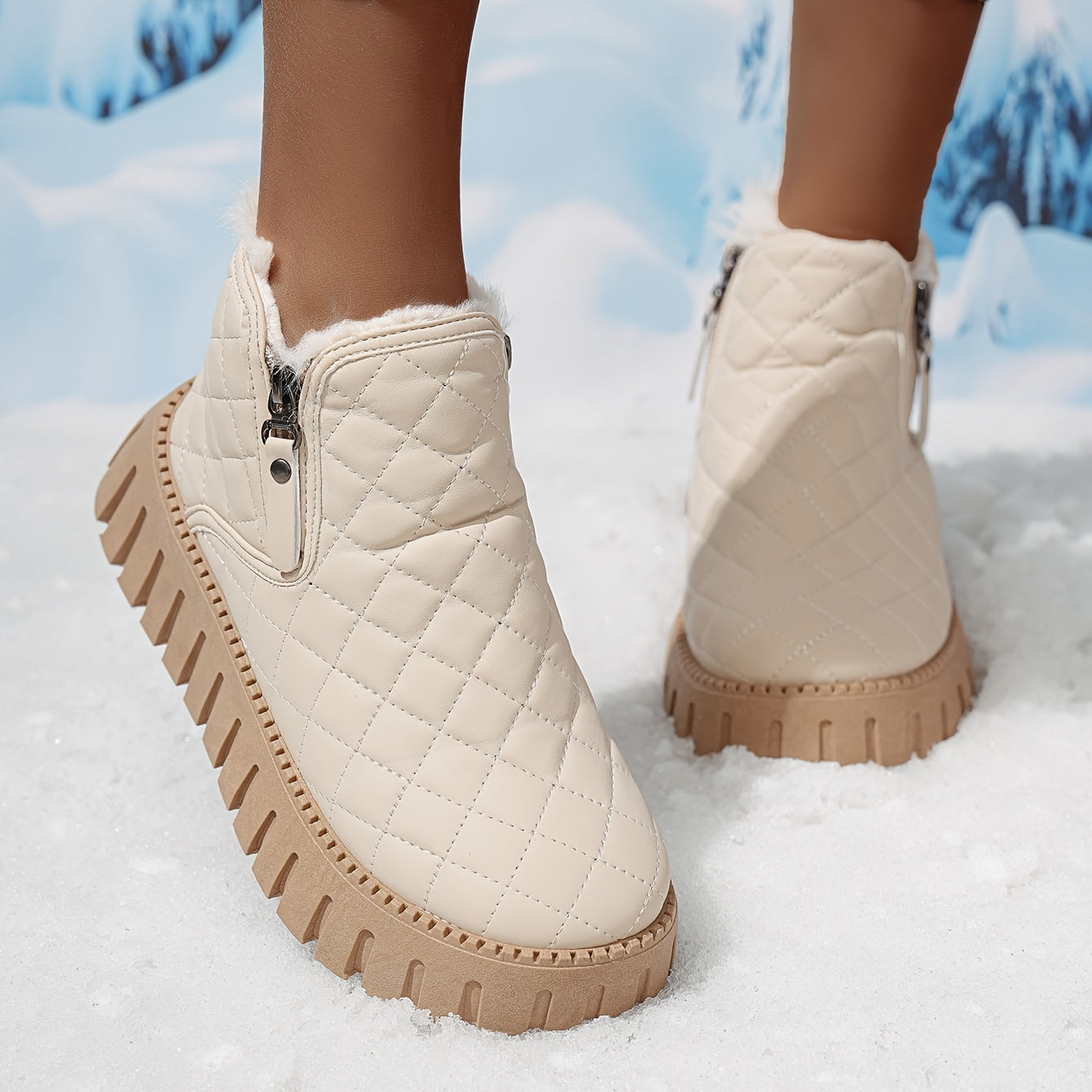 Bottes de neige femme – Chaudes, antidérapantes & confort hiver