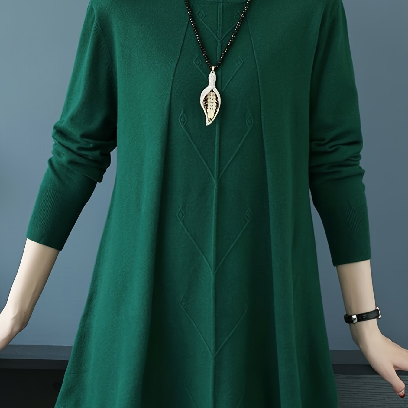 Pull col montant femme 🧶 – Maille chic hiver automne GTIJARA
