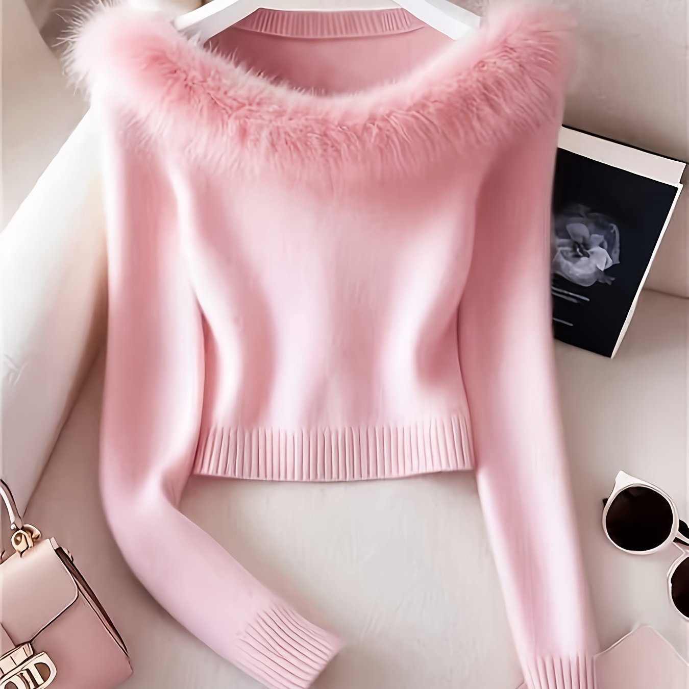 Pull coréen femme automne – col polaire doux, slim & élégant