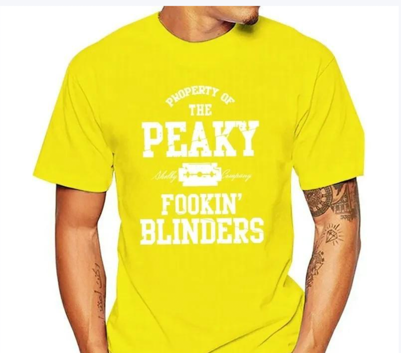 T-shirt unisexe Peaky Blinder Shelby Bros Coton 100%