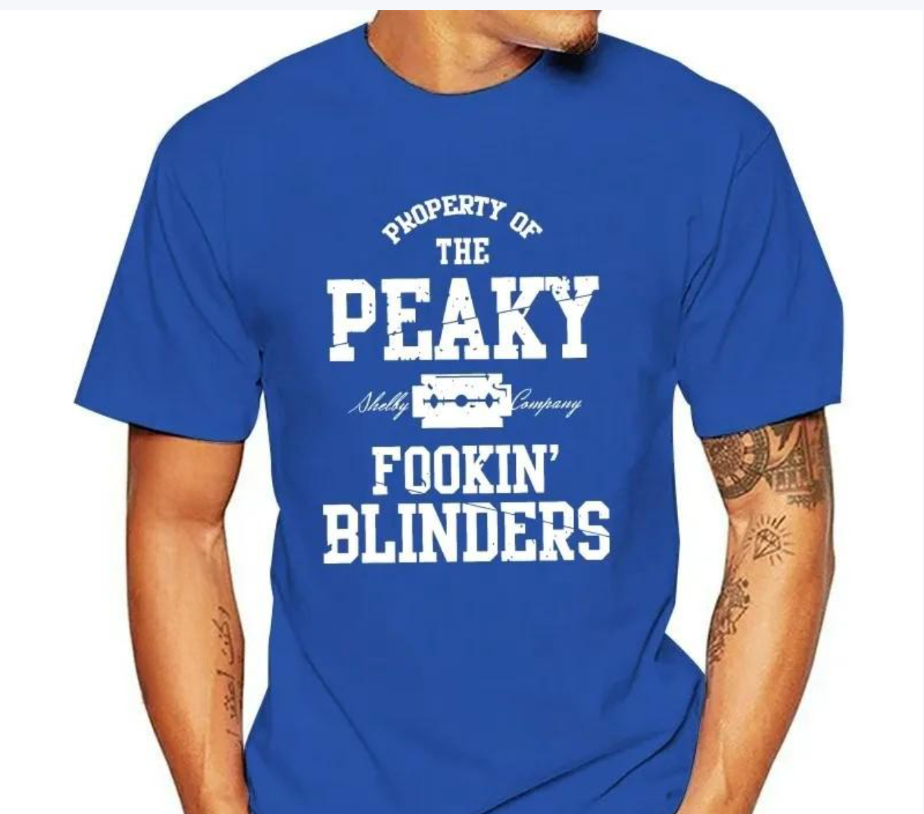 T-shirt unisexe Peaky Blinder Shelby Bros Coton 100%