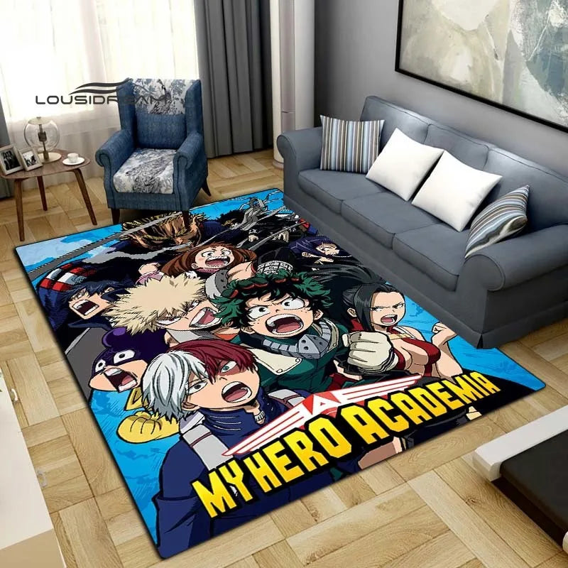 Tapis My Hero Academia 3D doux – Anime salon & chambre enfants