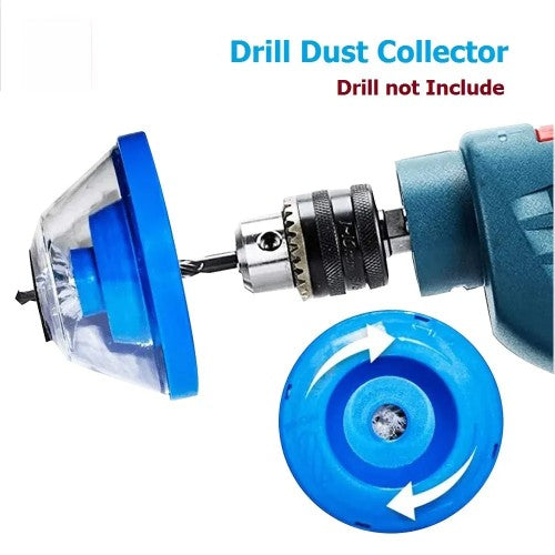 Collecteur de poussière pour perceuse 4-10 mm – Antidérapant