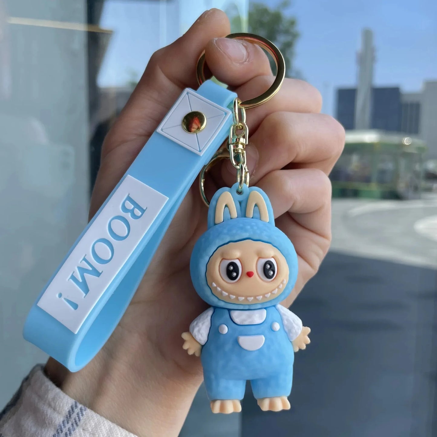 đ Porte-clĂ©s Figurine Labubu â Accessoire mignon pour sac ou voiture