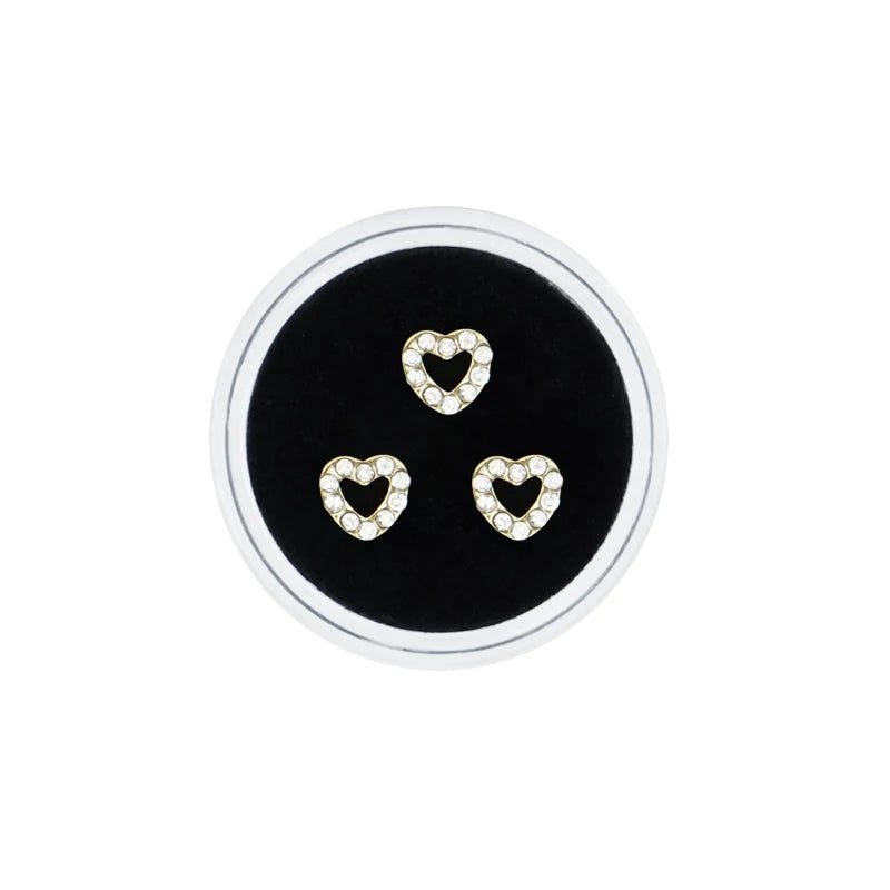 Gemmes Dentaires en Cristal (3pcs) – Décoration Sourire & Dents