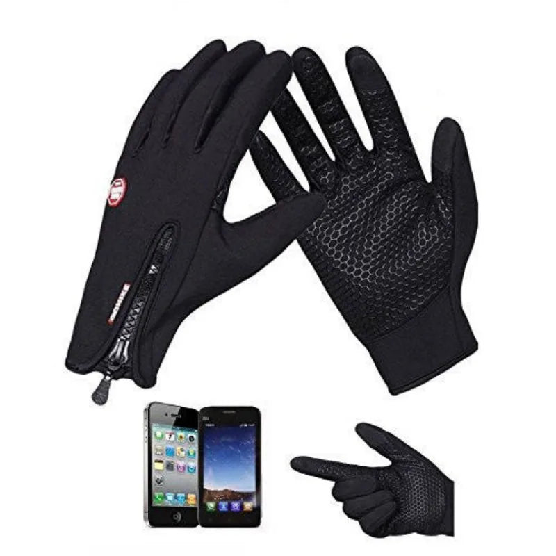 Gants moto chauffants imperméables hiver, vélo & équitation