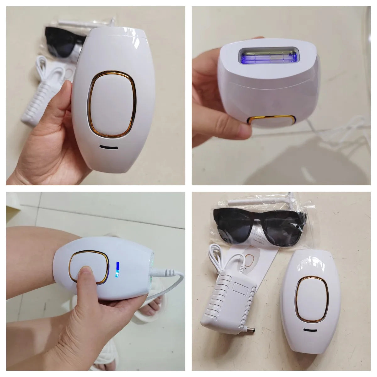 Épilateur laser professionnel à usage domestique pour homme et femme, combiné d'épilation IPL en continu