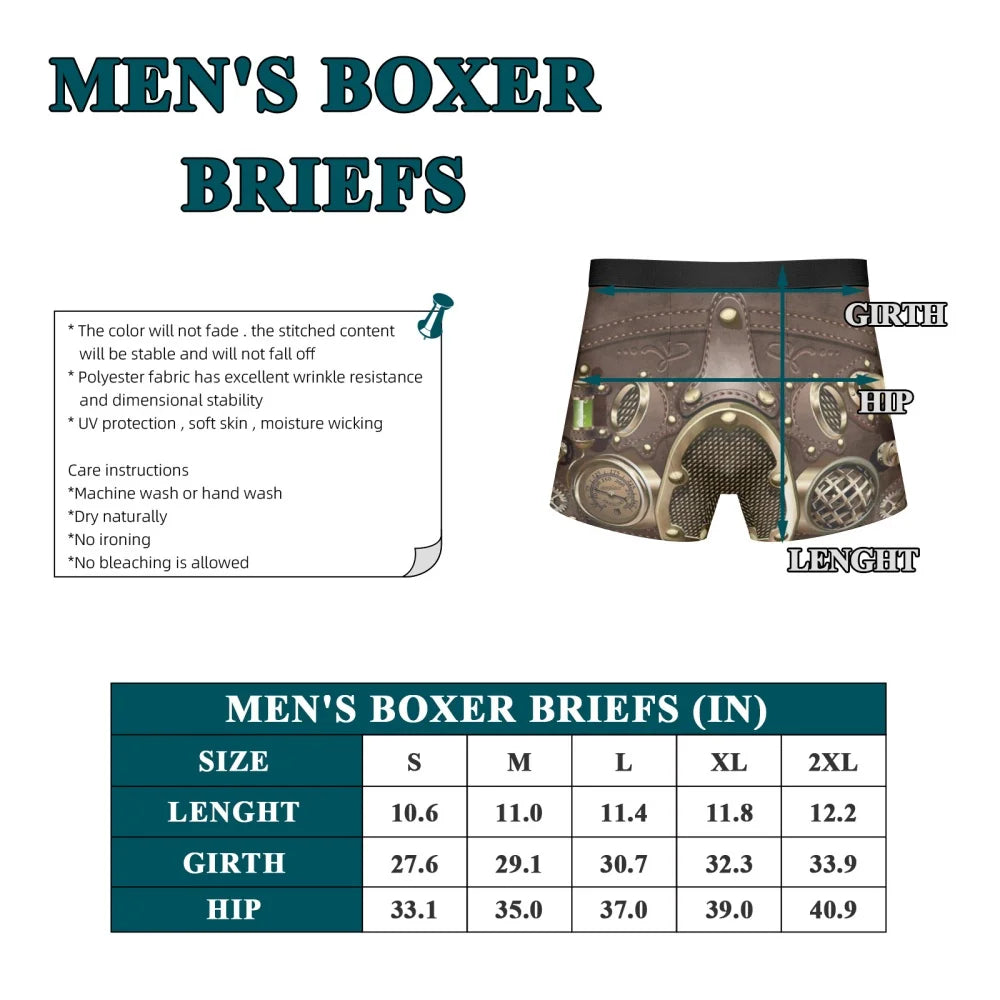 Boxer Homme Personnalisé Photo – Cadeau Drôle Saint-Valentin & Anniversaire