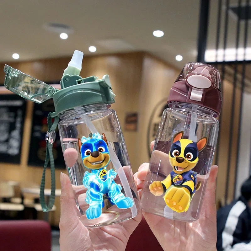 Bouteille d'eau Paw Patrol enfants, Chase Skye, sport et école