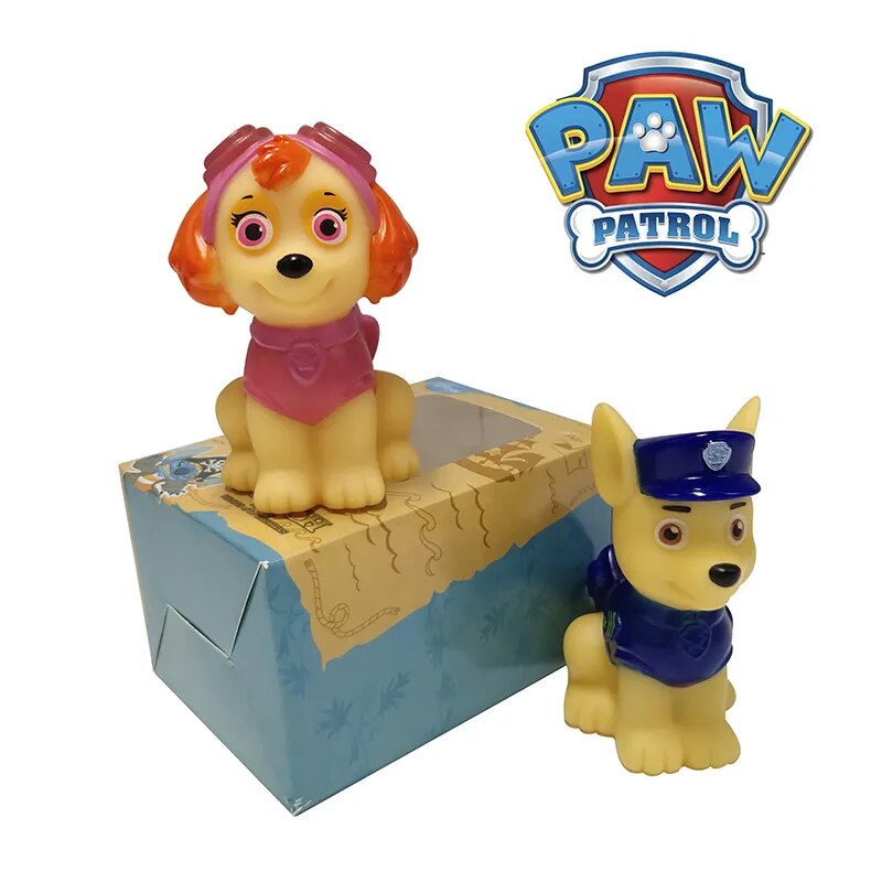 Veilleuse Paw Patrol enfants, Chase Skye, lampe de chevet mignonne
