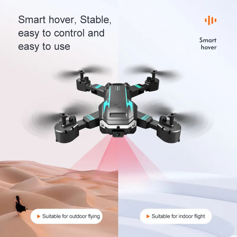 Drone G6 5G 8K HD avec GPS, pliable et évitement d’obstacles