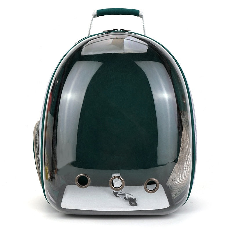 Sac à dos capsule transparent pour animaux, portable et respirant