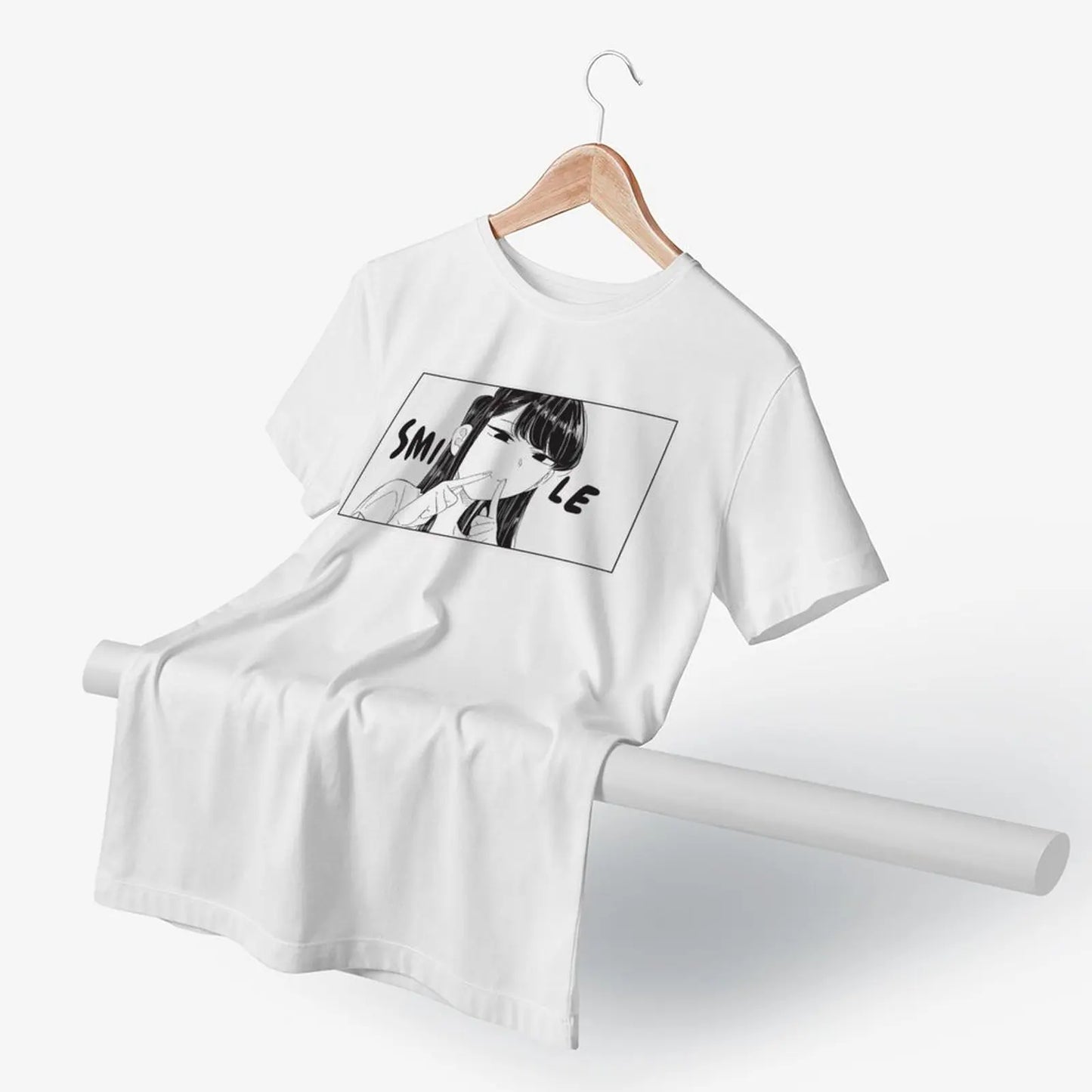 T-shirt Komi Can't Communicate unisexe, manga, imprimé kawaii