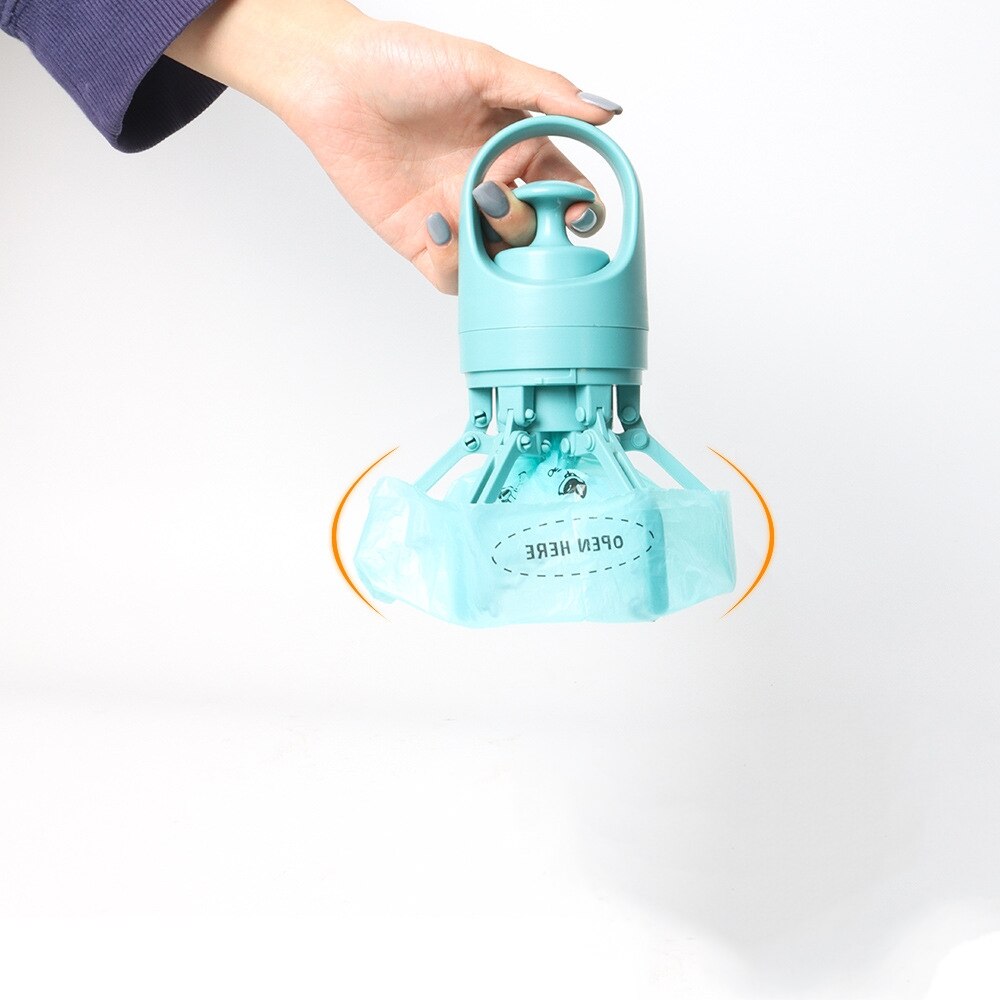 Ramasse-crottes portable pour chien avec sac biodégradable