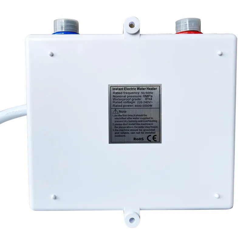 Chauffe-eau instantané 220V 4000W portable pour salle de bain/cuisine