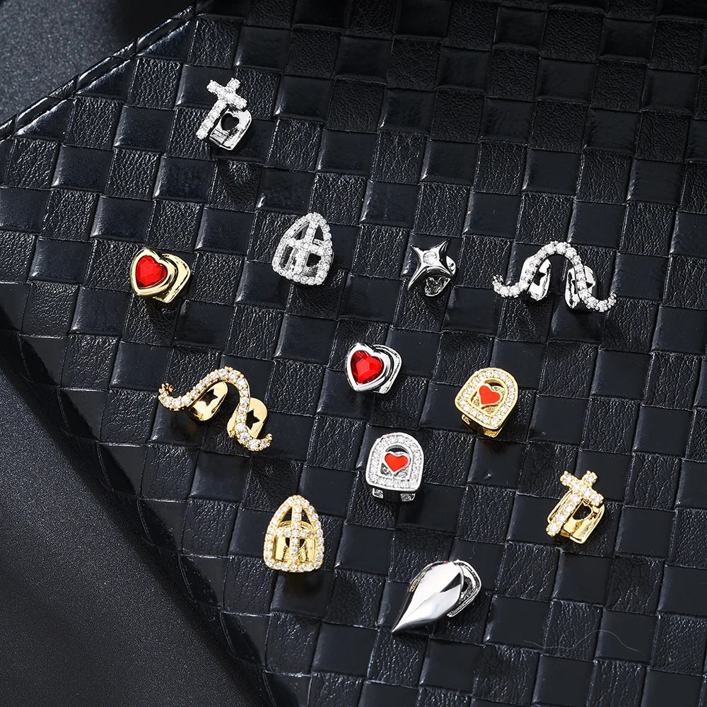 Grillz Amovible Étoile – Accessoire Dentaire Bijou Unisexe