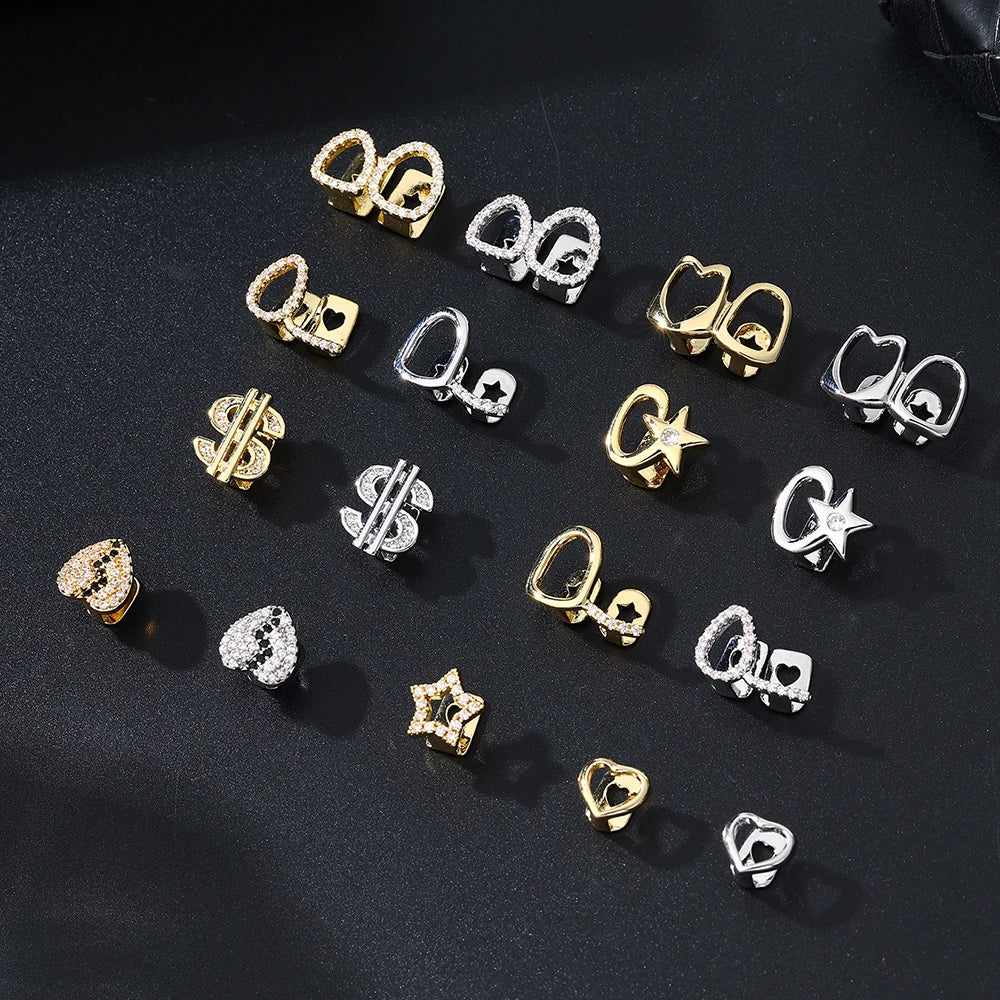 Grillz Amovible Étoile – Accessoire Dentaire Bijou Unisexe