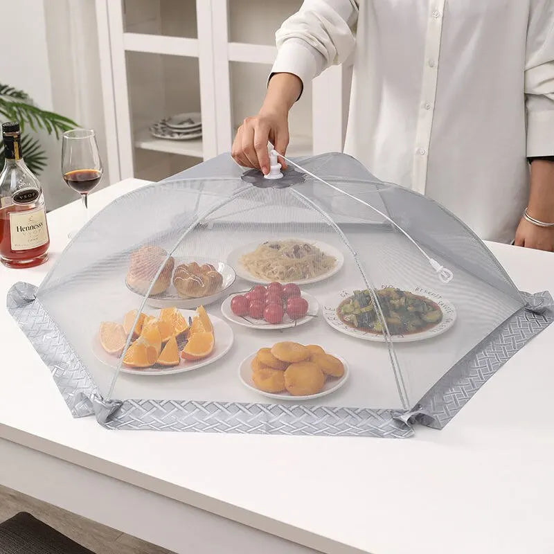 Filet alimentaire pliable, anti-mouche, anti-moustique, cuisine
