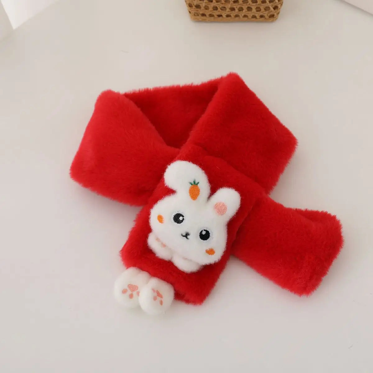 Écharpe enfant hiver lapin 🐰 – douce, chaude & mignonne