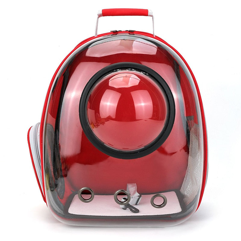 Sac à dos capsule transparent pour animaux, portable et respirant