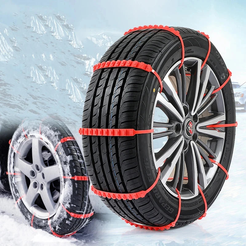 Chaînes neige voiture ❄️ – Kit antidérapant d’urgence hiver