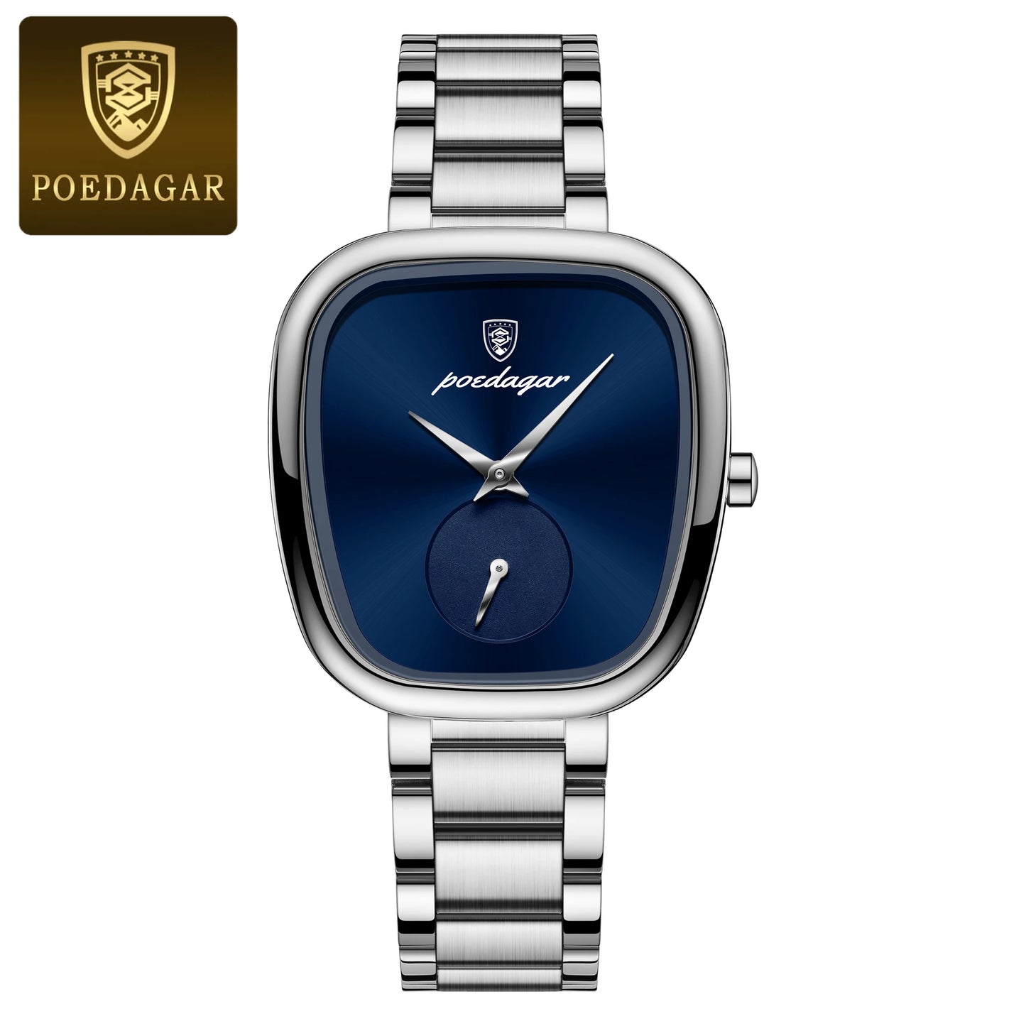 👉 Montre POEDAGAR femme – Quartz inox étanche, élégante & mode