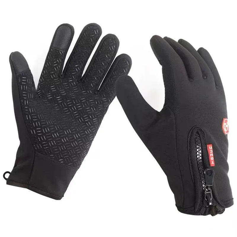 Gants moto chauffants imperméables hiver, vélo & équitation