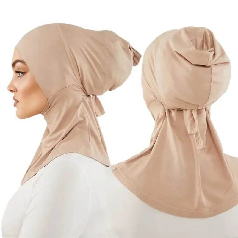 Bonnet sous-hijab en jersey – confort, élégance & maintien parfait