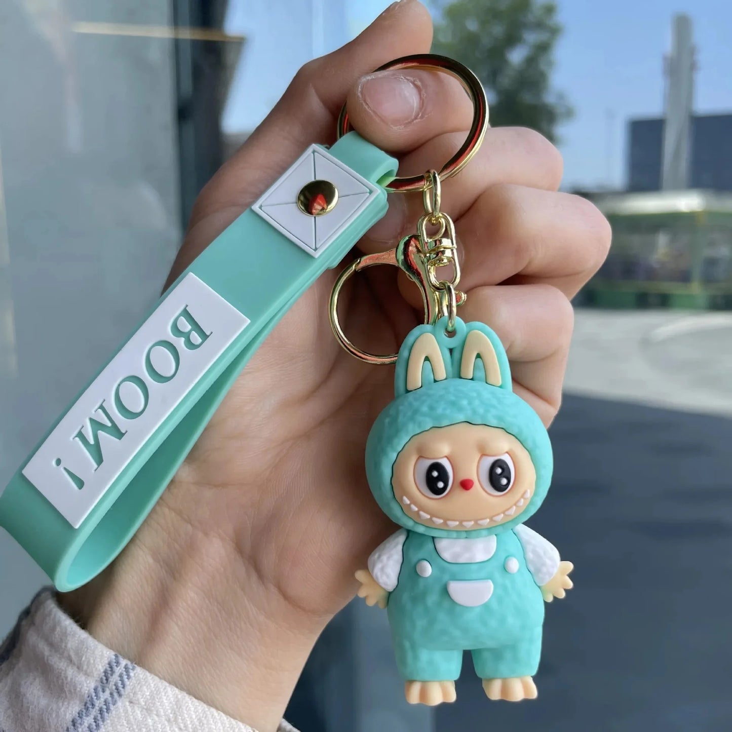 đ Porte-clĂ©s Figurine Labubu â Accessoire mignon pour sac ou voiture