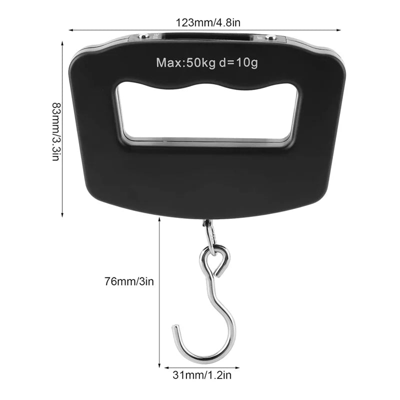 👉 Balance électronique valise 50kg – pèse-bagages portable LCD