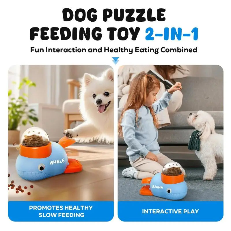 Distributeur Friandises Chien & Chat – Jouet Puzzle Interactif