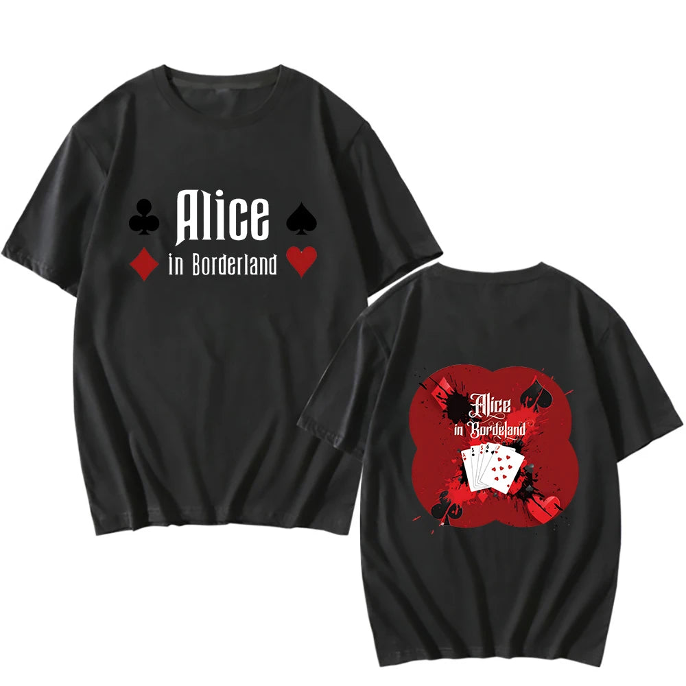 T-shirt Alice in Borderland Unisexe 100% coton | Style Harajuku