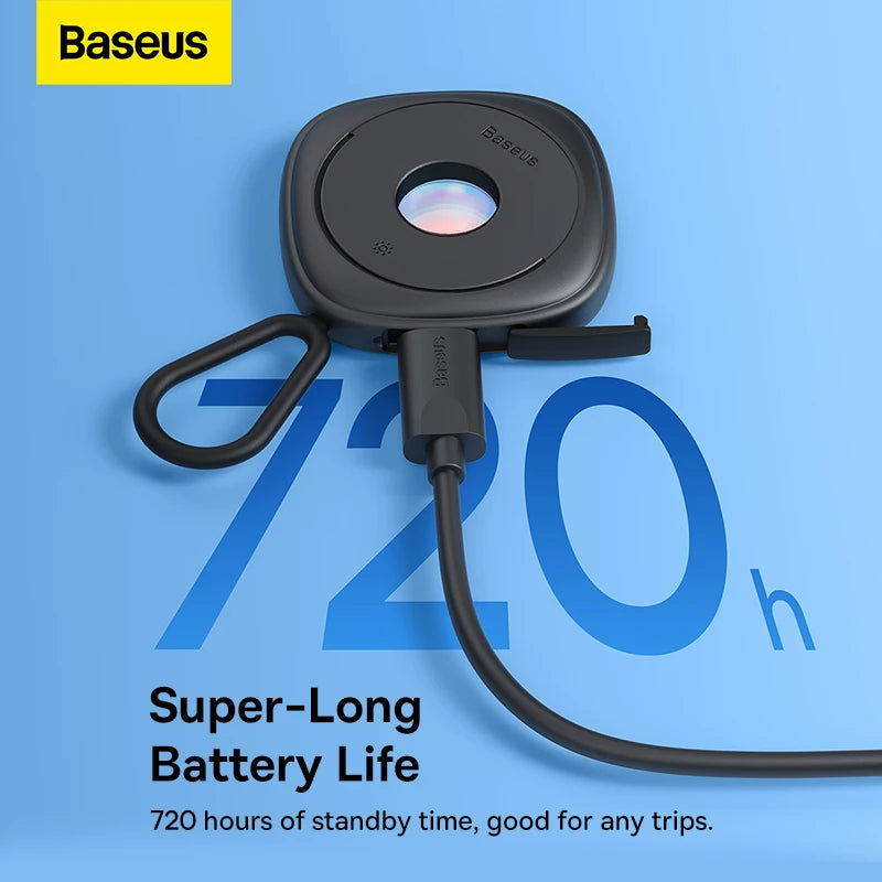 Détecteur de Caméra Cachée Baseus – Anti-Espion Portable et Efficace