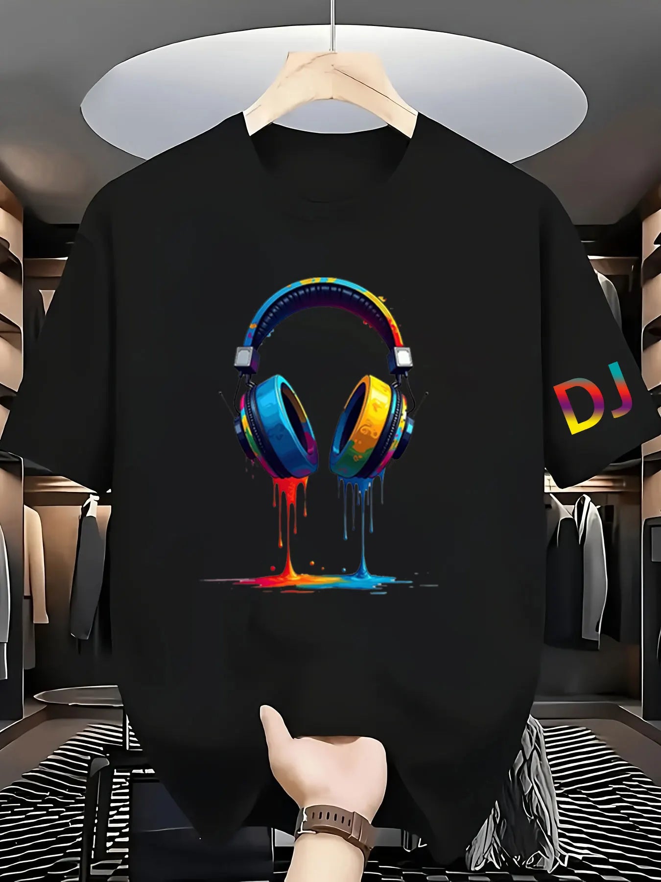 T-shirt DJ Musique Unisexe – Léger, Respirant & Séchage Rapide