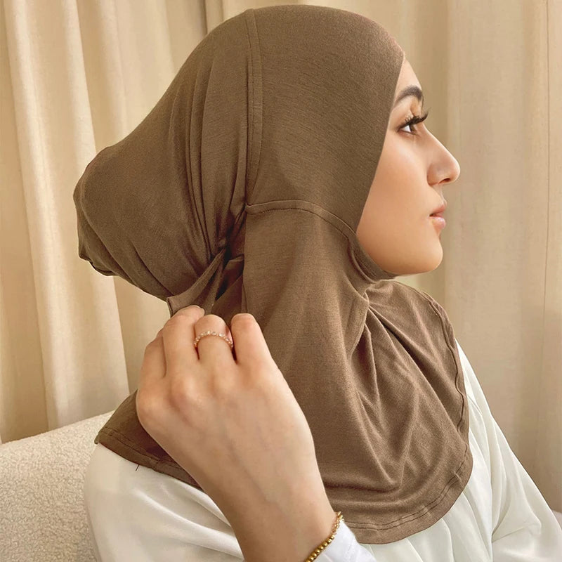 Bonnet sous-hijab en jersey – confort, élégance & maintien parfait
