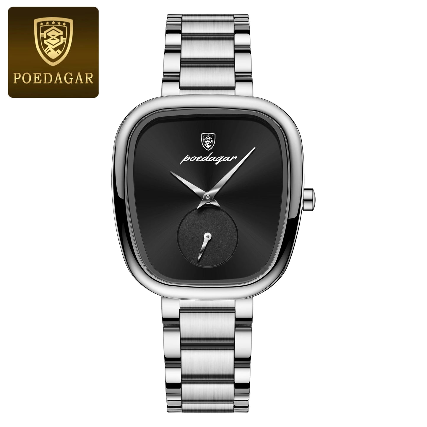 👉 Montre POEDAGAR femme – Quartz inox étanche, élégante & mode