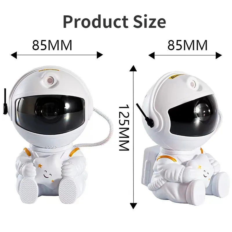 Projecteur Galaxy LED ciel étoilé – Veilleuse astronaute enfant