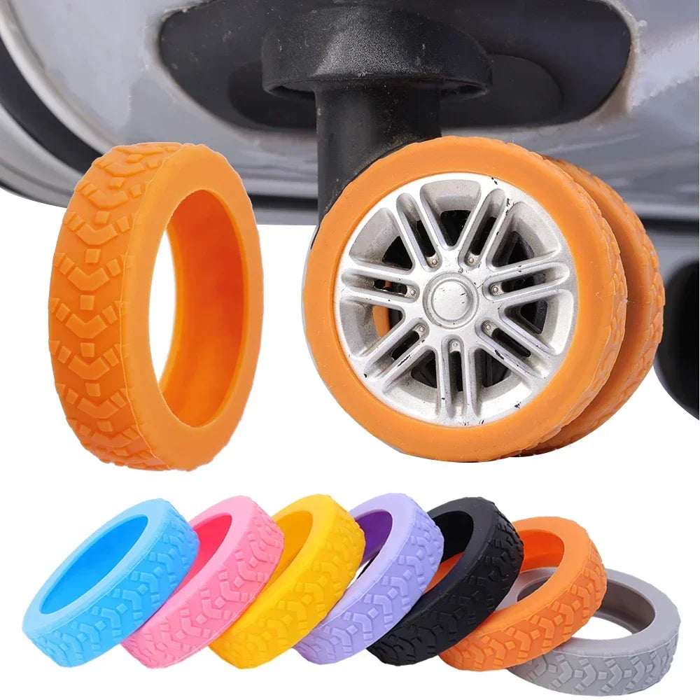 Protège-Roues en Silicone pour Valise – Réduit le Bruit en Voyage