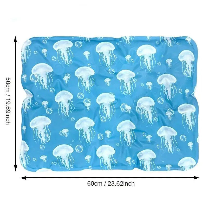 Tapis Rafraîchissant Chien & Chat – Coussin Fraîcheur Été