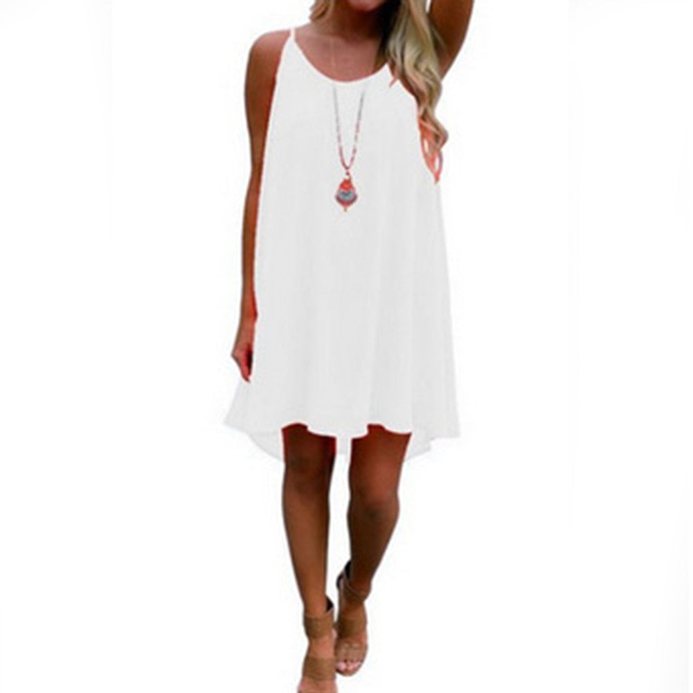 Robe d’Été Femme Dos Nu – Sexy, Décontractée, Soirée & Plage