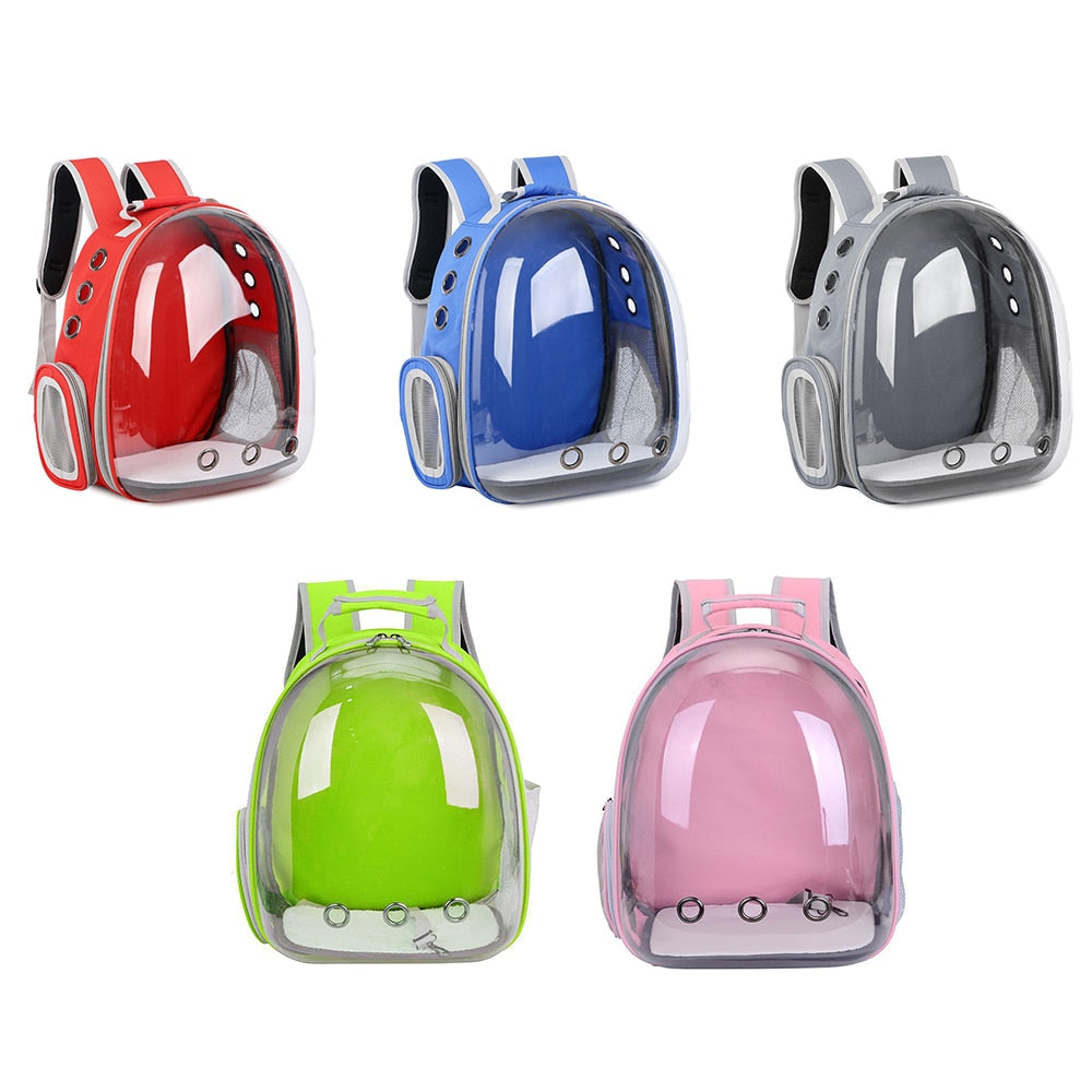 Sac à dos capsule transparent pour animaux, portable et respirant