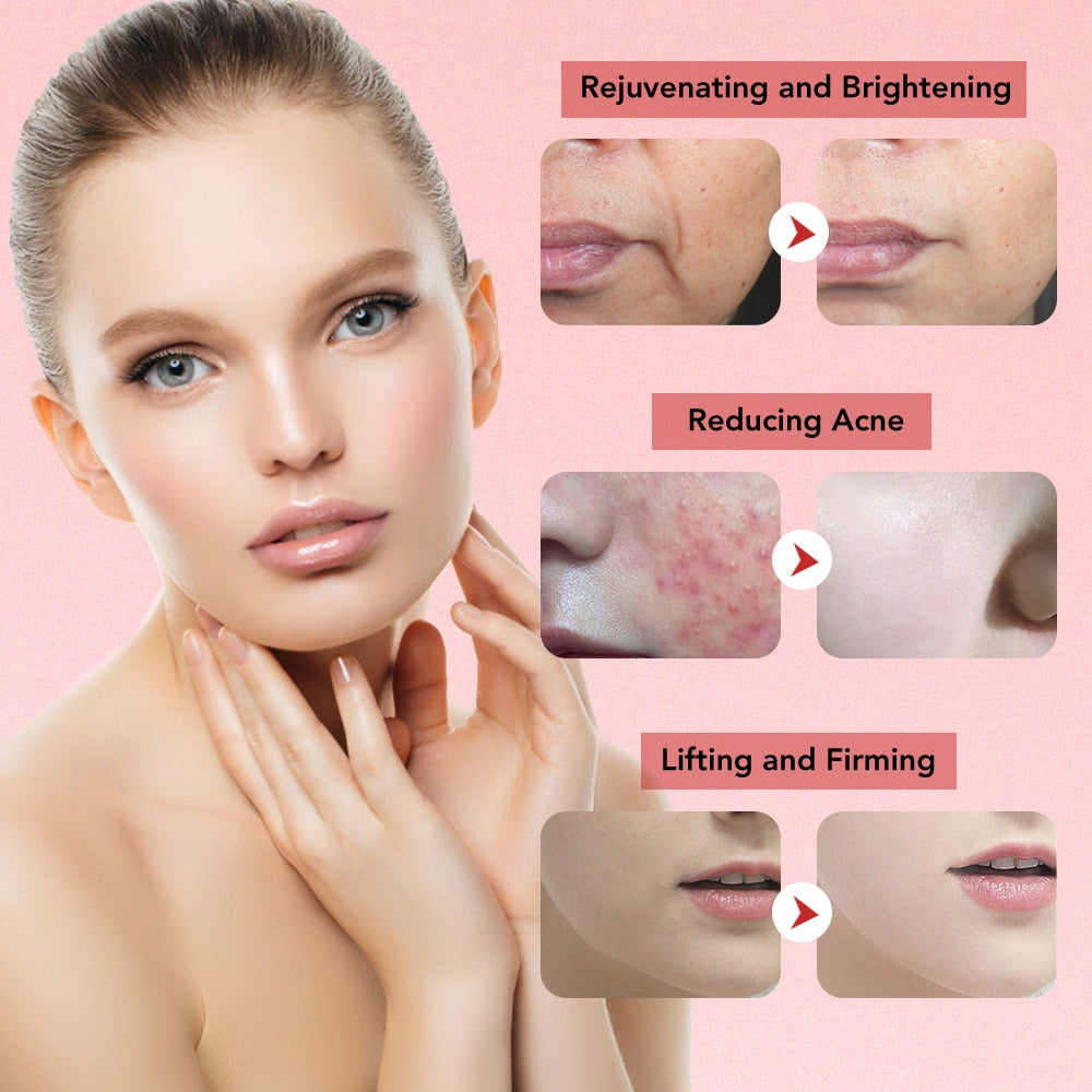 Appareil visage 7 en 1 – Lifting, anti-âge, lumière LED