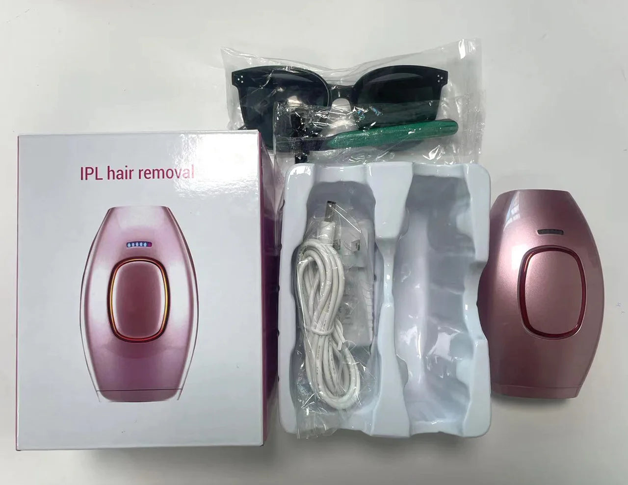 Épilateur laser professionnel à usage domestique pour homme et femme, combiné d'épilation IPL en continu