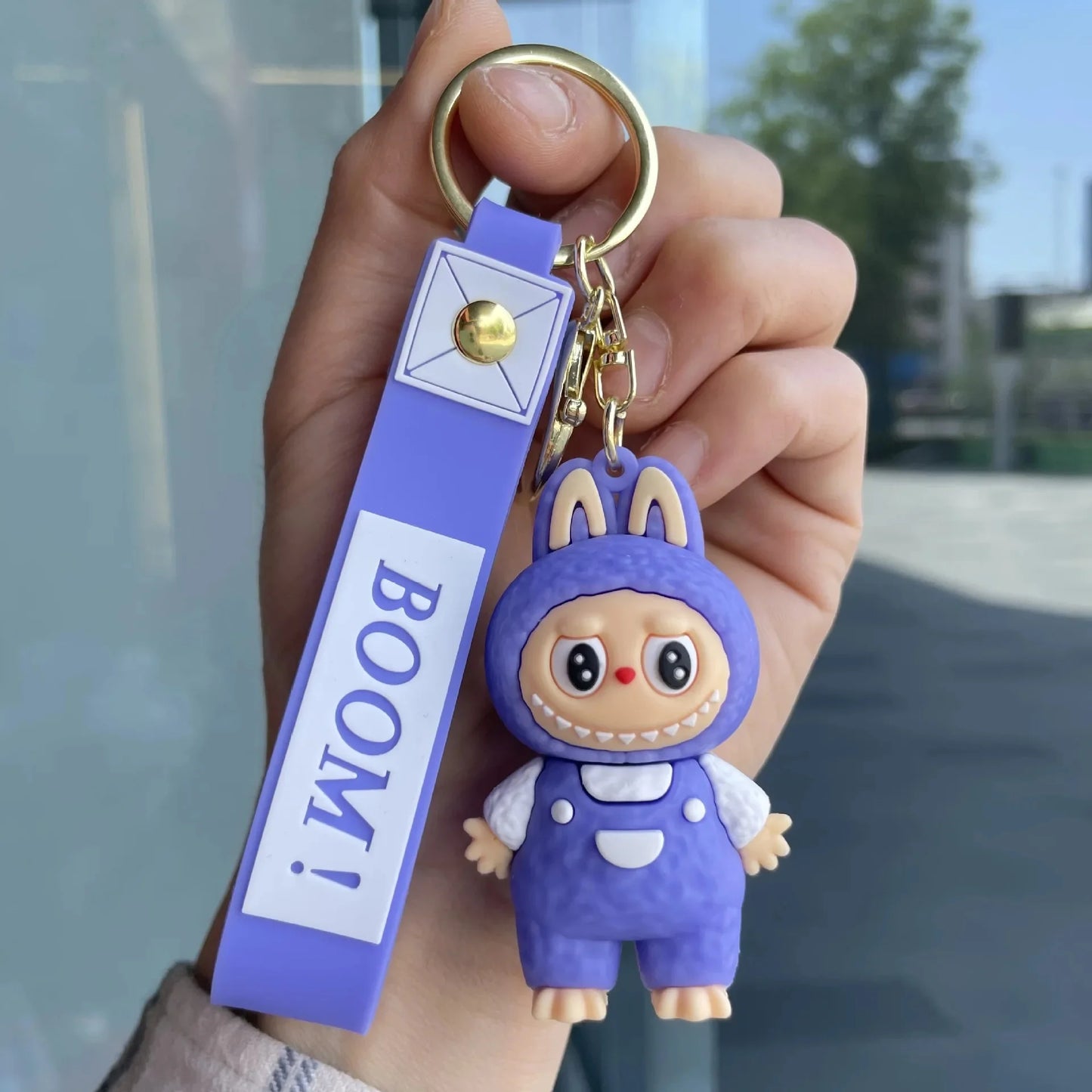 đ Porte-clĂ©s Figurine Labubu â Accessoire mignon pour sac ou voiture