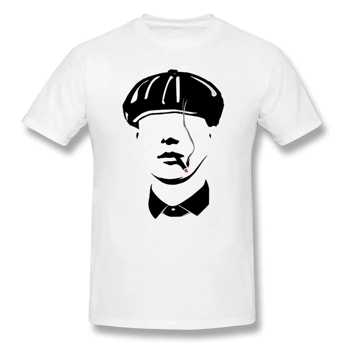 T-shirt Art Design Tommy Shelby Peaky Blinders Coton Homme