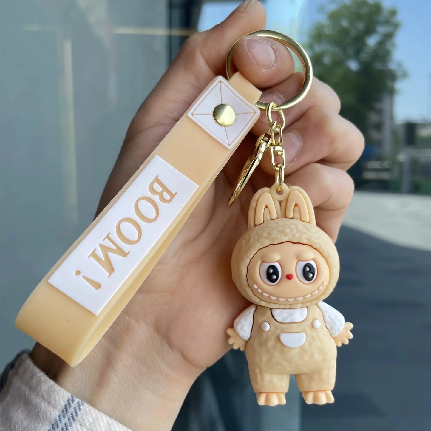 đ Porte-clĂ©s Figurine Labubu â Accessoire mignon pour sac ou voiture