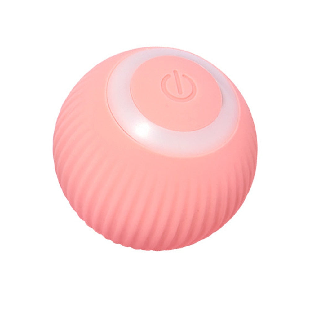 Balle électrique interactive pour chat, jouet roulant automatique